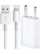 Iphone Şarj Aleti 5W Adaptör ve Şarj Kablosu Seti resmi