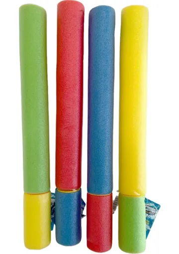 UDATOYS Havuz Oyuncağı Süngerli Pompalı Köpük Su Tabancası Su Pompası Su Fışkırtıcı 4 Adet resmi