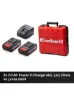 Einhell Tp-Cd 18/50 Li i Bl Kömürsüz Akülü Darbeli Matkap - 18V 2AH Çift Akülü Set resmi