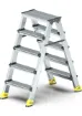 Narvon 5+5 Lüx Çift Çıkışlı Alüminyum Merdiven resmi