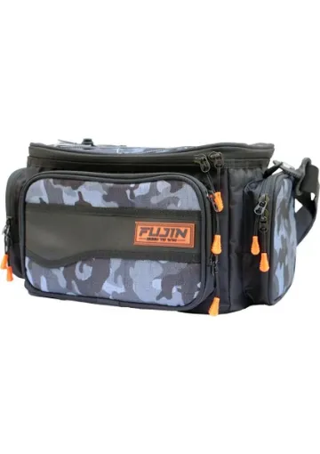 Fujin Black Camo Helper Bag - Balıkçı Çantası resmi