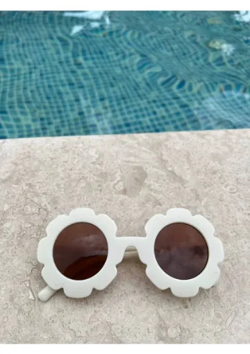 Jolly Kids Uv 400 Korumalı Kız Bebek-Çocuk Güneş Gözlüğü Papatya Model resmi