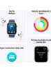 Apple Watch SE GPS, 40 mm Yıldız Işığı Alüminyum Kasa ve Yıldız Işığı Spor Kordon resmi