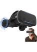 VR SHINECON SCG15E Sanal Gerçeklik Gözlükleri 4.7-7 Inç Cep Telefonları Için Stereo Kulaklıklı - Siyah resmi