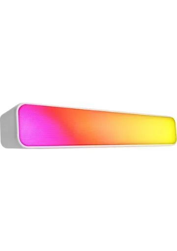 Mikado MD-SBT25 Beyaz Rgb Oyuncu Speaker Soundbar 10WMICROSD Taşınabilir USB Bluetooth Speaker Bluetooth Hoparlör resmi