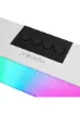 Mikado MD-SBT25 Beyaz Rgb Oyuncu Speaker Soundbar 10WMICROSD Taşınabilir USB Bluetooth Speaker Bluetooth Hoparlör resmi