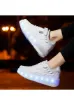 SITONG Sıtong 4 Tekerlekli USB Şarjlı LED Işıklı Paten Ayakkabı resmi