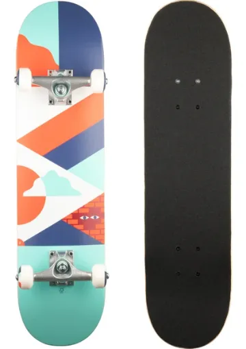 Decathlon Oxelo Çocuk Kaykay - 8 / 12 Yaş - 7.5" - Geometric - Cp100 Mıd resmi