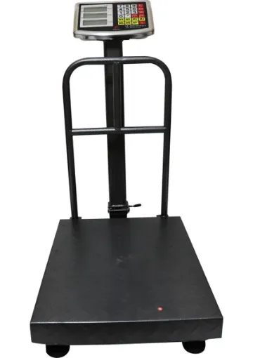 Bozyel Elektronik Terazi Şarjlı Kantar Arka Korumalı Tartı 300 kg resmi