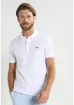 Lacoste Erkek Klasik Fit Beyaz Polo Yaka Tişört resmi