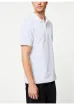Lacoste Erkek Klasik Fit Beyaz Polo Yaka Tişört resmi