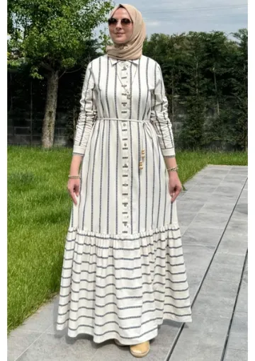 Rabia Şamlı Süreyya Gömlek Elbise resmi