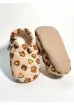 Pufien Yazlık Terleme Yapmayan Hayvan Desenli Pamuk Astarlı Bebek Patik - Esnek ve Kaydırmaz Tabanlı resmi