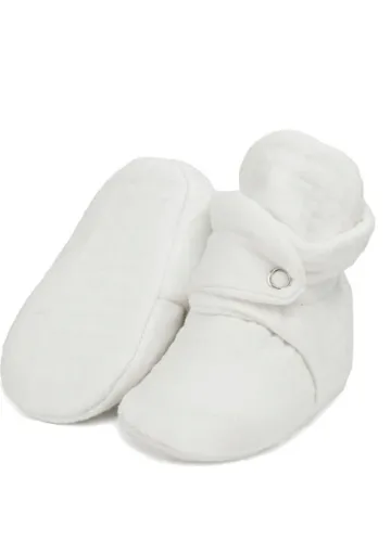 Ella Bonna Müslin Bebek Patiği, Organik Pamuk, Yenidoğan Pandufu, Krem resmi