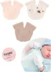 Bross Bebek 3lü Pamuklu Ayıcıklı Eldiven ONL-02622 resmi